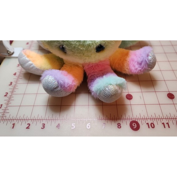 The Petting Zoo Ombrez Octopus Stuffed Animal Plush Rainbow Toy Kids Oce… - Picture 10 of 10